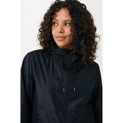 Vue Veste légère en polyester recyclé Iqoniq Logan de couleur noir| Krokrodeal