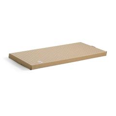 Vue VINGA Planche de service rectangulaire Buscot de couleur marron| Krokrodeal