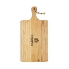 Vue VINGA Planche de service rectangulaire Buscot de couleur marron| Krokrodeal