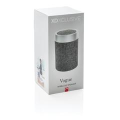 Vue Enceinte sans fil Vogue de couleur gris| Krokrodeal