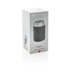 Vue Enceinte sans fil Vogue de couleur gris| Krokrodeal
