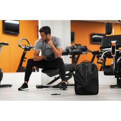 Vue Sac de sport Flex de couleur noir| Krokrodeal