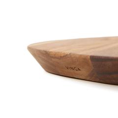 Vue VINGA Planche de service L Veia de couleur marron| Krokrodeal