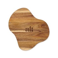 Vue VINGA Planche de service L Veia de couleur marron| Krokrodeal