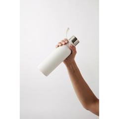 Vue VINGA Bouteille Thermos 450ml Lean de couleur blanc| Krokrodeal