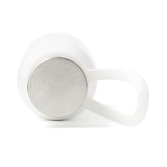 Vue VINGA Bouteille Thermos 450ml Lean de couleur blanc| Krokrodeal