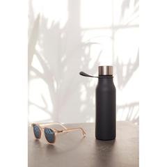 Vue VINGA Bouteille Thermos 450ml Lean de couleur gris| Krokrodeal