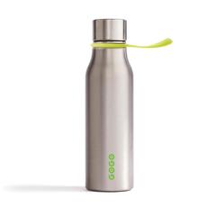 Vue VINGA Bouteille Thermos 450ml Lean de couleur jaune| Krokrodeal