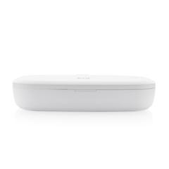 Vue Boîte de stérilisation UV-C avec chargeur sans fil 5W de couleur blanc| Krokrodeal