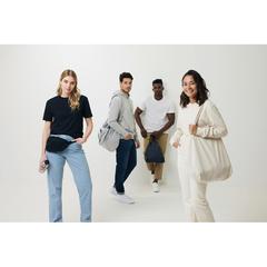 Vue T-shirt en coton recyclé Iqoniq Bryce de couleur blanc| Krokrodeal