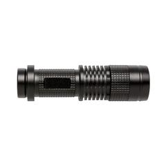 Vue Lampe torche de poche CREE 3 W de couleur noir| Krokrodeal