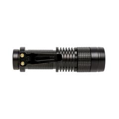 Vue Lampe torche de poche CREE 3 W de couleur noir| Krokrodeal