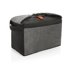 Vue Sac isotherme double ton de couleur gris| Krokrodeal