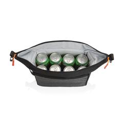 Vue Sac isotherme double ton de couleur gris| Krokrodeal