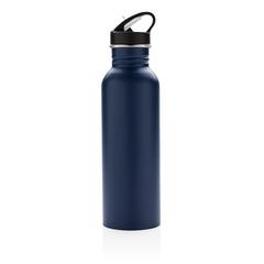Vue Bouteille Deluxe sport en acier de couleur bleu| Krokrodeal