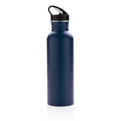 Vue Bouteille Deluxe sport en acier de couleur bleu| Krokrodeal