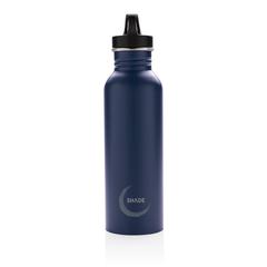 Vue Bouteille Deluxe sport en acier de couleur bleu| Krokrodeal
