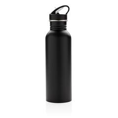 Vue Bouteille Deluxe sport en acier de couleur noir| Krokrodeal