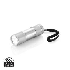 Vue Lampe aluminium Quattro de couleur gris| Krokrodeal