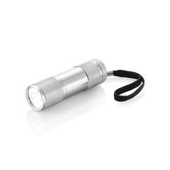Vue Lampe aluminium Quattro de couleur gris| Krokrodeal