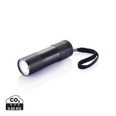 Vue Lampe aluminium Quattro de couleur noir| Krokrodeal