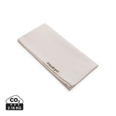 Vue Set de 4 serviettes de table Ukiyo en rcotton 180gr Aware™ de couleur blanc| Krokrodeal