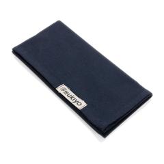 Vue Set de 4 serviettes de table Ukiyo en rcotton 180gr Aware™ de couleur bleu| Krokrodeal