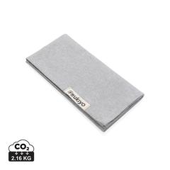 Vue Set de 4 serviettes de table Ukiyo en rcotton 180gr Aware™ de couleur gris| Krokrodeal