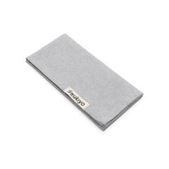 Vue Set de 4 serviettes de table Ukiyo en rcotton 180gr Aware™ de couleur gris| Krokrodeal