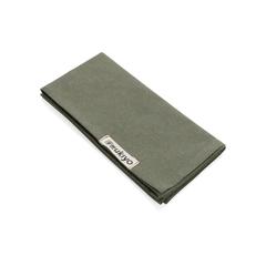 Vue Set de 4 serviettes de table Ukiyo en rcotton 180gr Aware™ de couleur vert| Krokrodeal