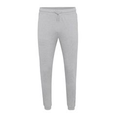 Vue Jogging en coton recyclé Iqoniq Cooper de couleur gris| Krokrodeal