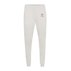Vue Jogging en coton recyclé Iqoniq Cooper de couleur beige| Krokrodeal