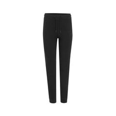 Vue Jogging en coton recyclé Iqoniq Cooper de couleur noir| Krokrodeal