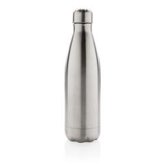 Vue Bouteille isotherme en acier de couleur gris| Krokrodeal