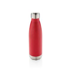 Vue Bouteille isotherme en acier de couleur rouge| Krokrodeal