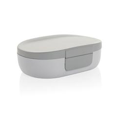 Vue Boîte à lunch 700ml en PP recyclé RCS Avira Atlas de couleur blanc| Krokrodeal