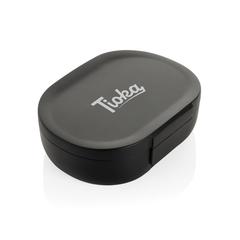 Vue Boîte à lunch 700ml en PP recyclé RCS Avira Atlas de couleur noir| Krokrodeal