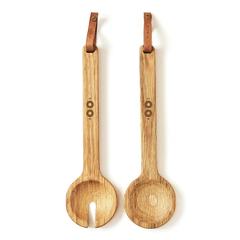 Vue Couverts de service Alcamo VINGA de couleur marron| Krokrodeal