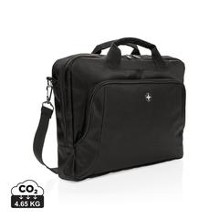 Vue Sac pour ordinateur 15” de couleur noir| Krokrodeal