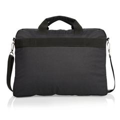 Vue Sac pour ordinateur 15” de couleur noir| Krokrodeal