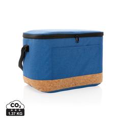 Vue Sac isotherme XL rPET two tone Impact AWARE™ de couleur bleu| Krokrodeal