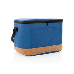 Vue Sac isotherme XL rPET two tone Impact AWARE™ de couleur bleu| Krokrodeal