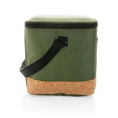 Vue Sac isotherme XL rPET two tone Impact AWARE™ de couleur vert| Krokrodeal