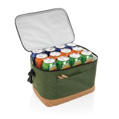 Vue Sac isotherme XL rPET two tone Impact AWARE™ de couleur vert| Krokrodeal