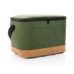Vue Sac isotherme XL rPET two tone Impact AWARE™ de couleur vert| Krokrodeal