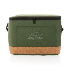 Vue Sac isotherme XL rPET two tone Impact AWARE™ de couleur vert| Krokrodeal