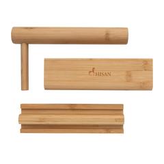 Vue Set de préparation à sushis en bambou Ukiyo de couleur marron| Krokrodeal