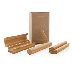 Vue Set de préparation à sushis en bambou Ukiyo de couleur marron| Krokrodeal