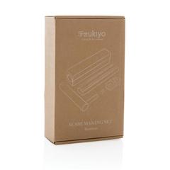 Vue Set de préparation à sushis en bambou Ukiyo de couleur marron| Krokrodeal