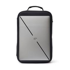 Vue VINGA Sac à dos de voyage Baltimore de couleur noir| Krokrodeal